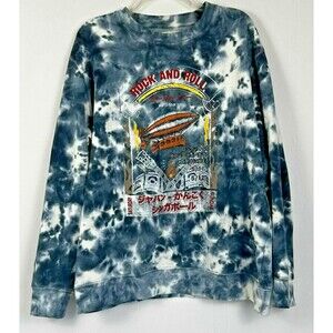 The Buckle Modish Rebel Rock and Roll World Tour Women's Oversize Sweatshirt L